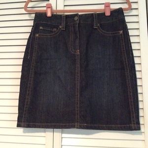 Ann Taylor Jean Skirt 2P